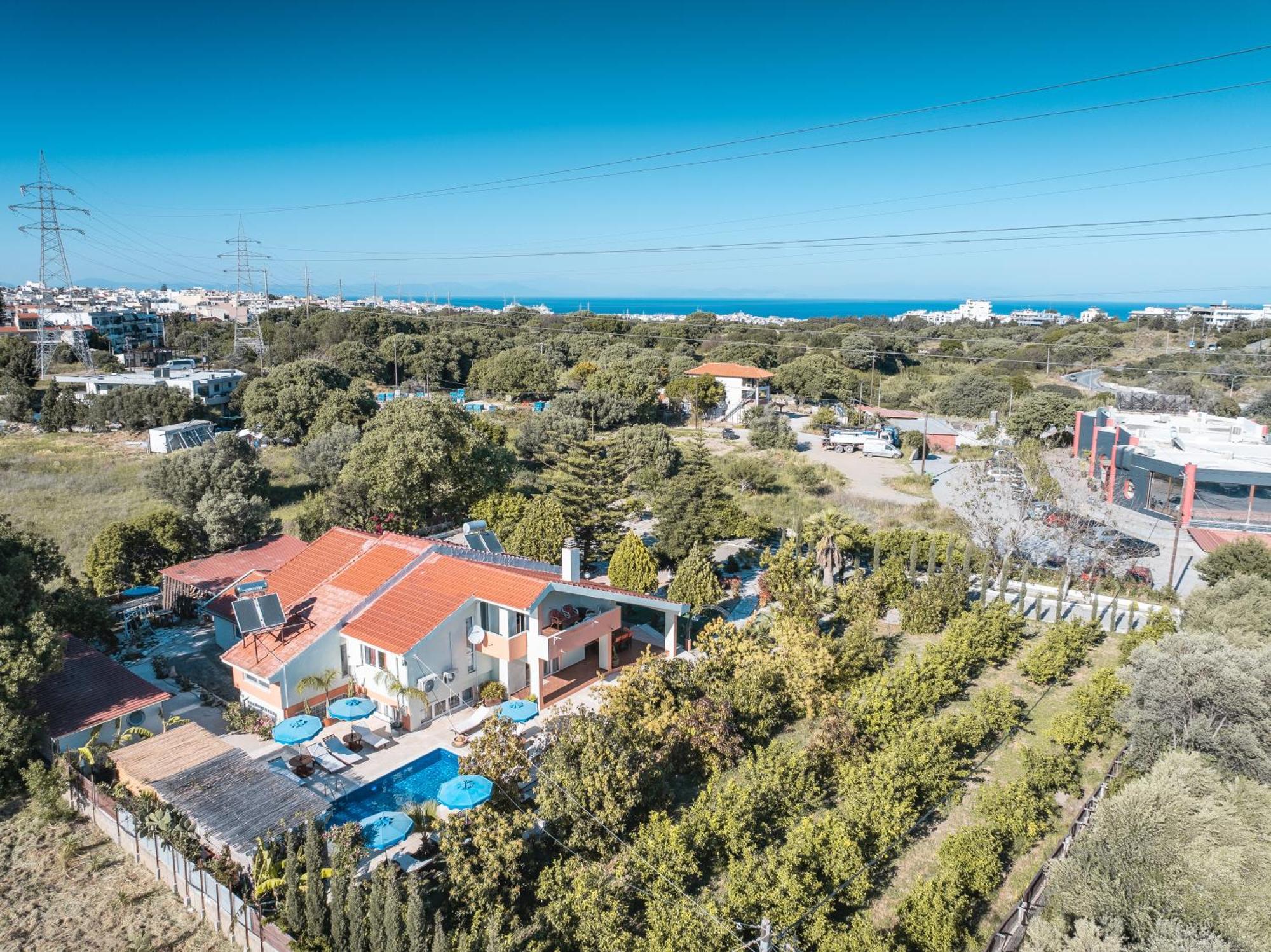 Artzy Villa Rhodes City Eksteriør billede