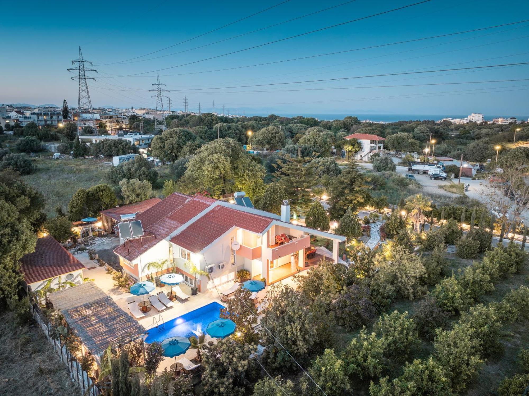Artzy Villa Rhodes City Eksteriør billede