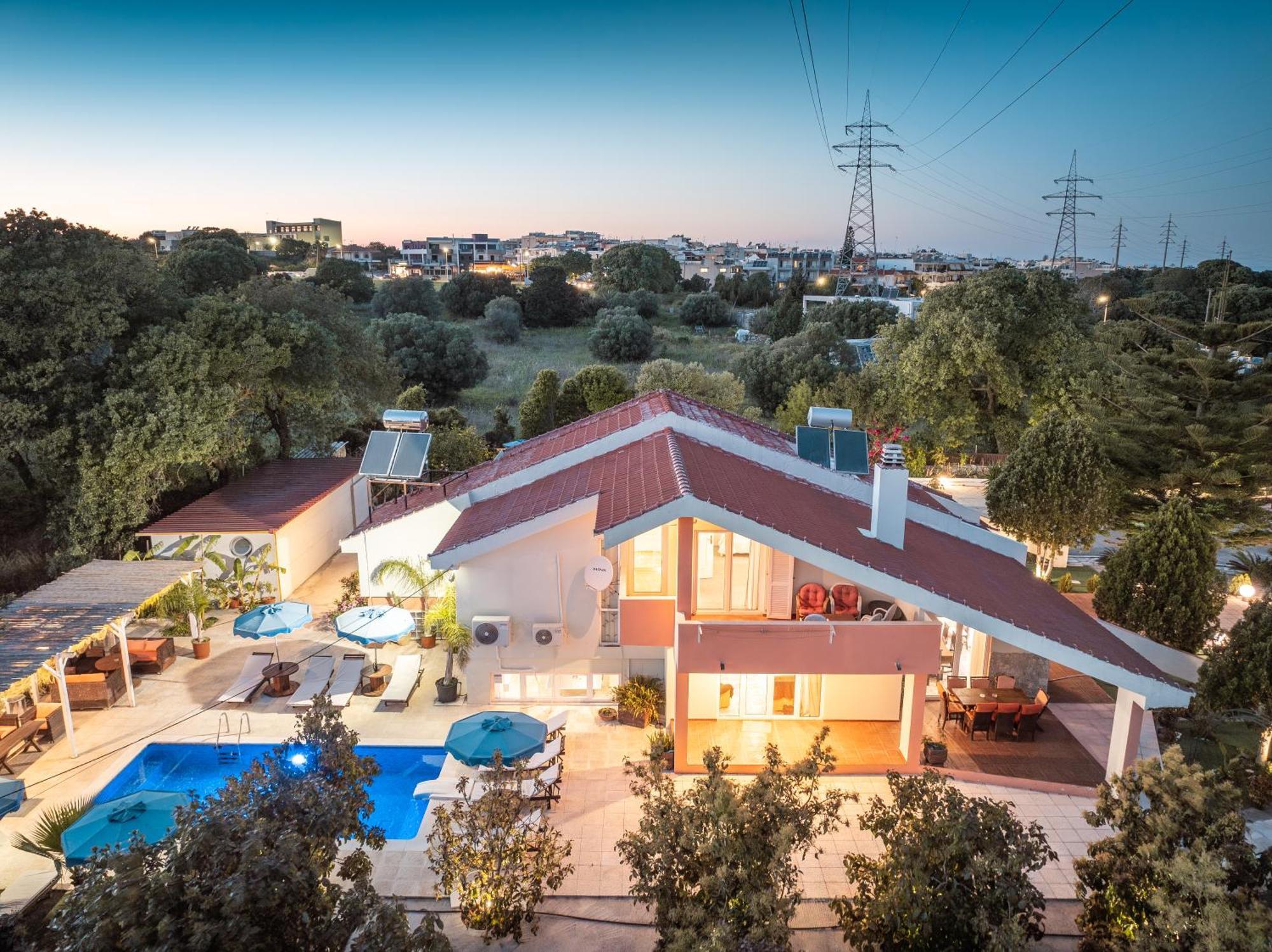 Artzy Villa Rhodes City Eksteriør billede
