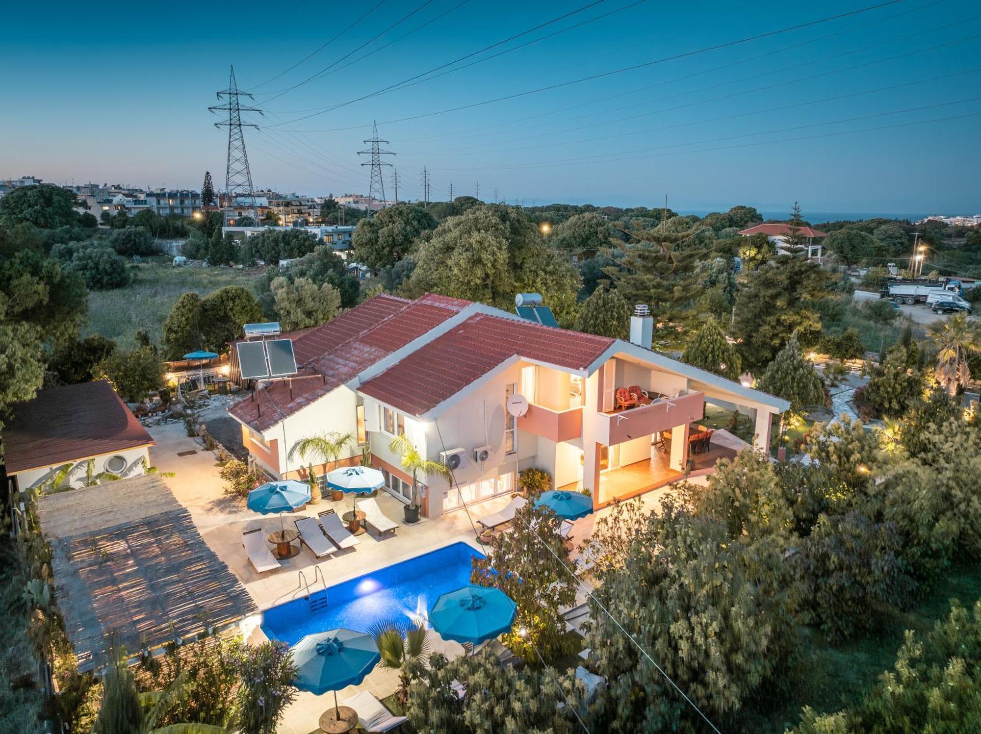Artzy Villa Rhodes City Eksteriør billede