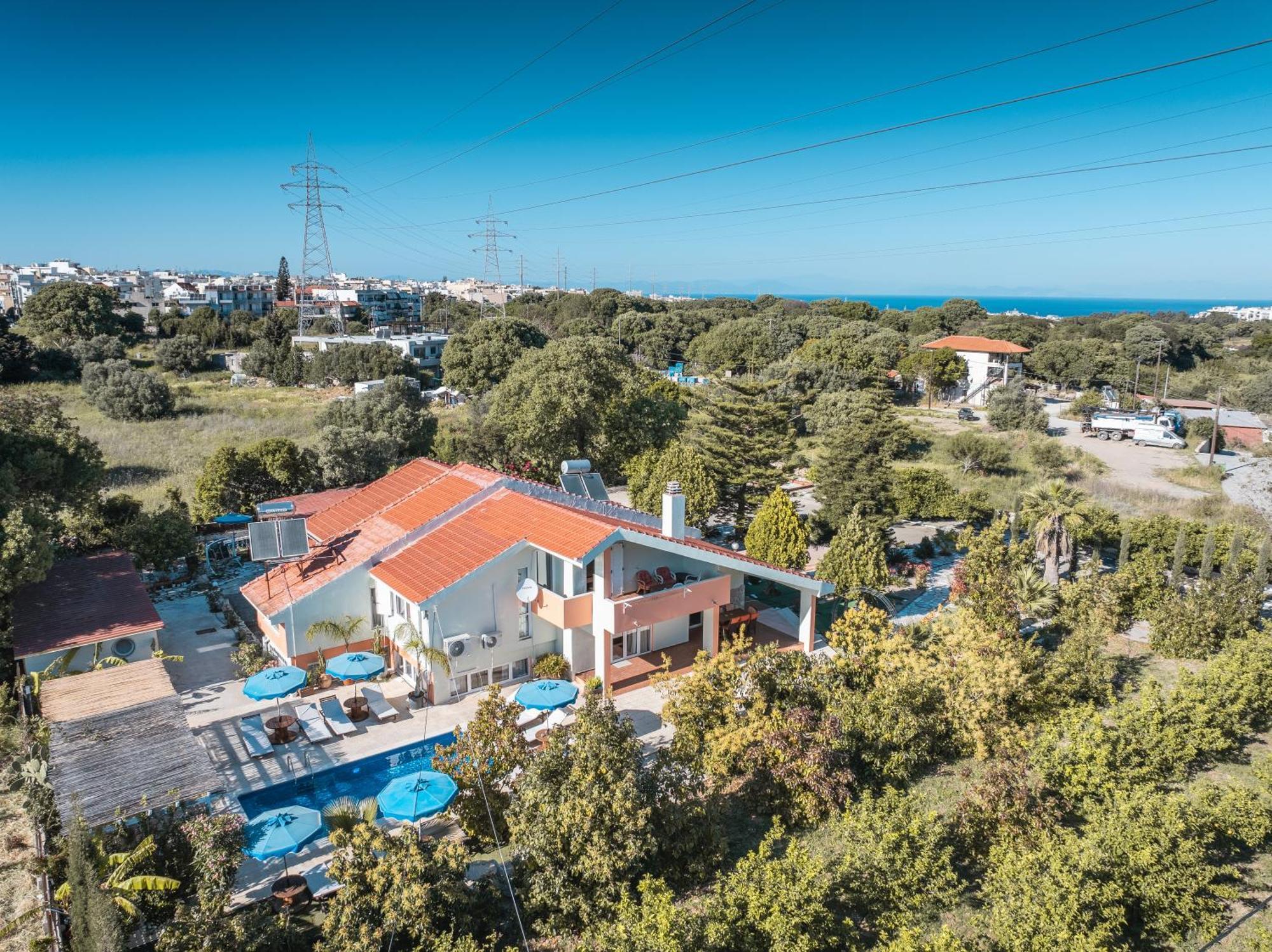 Artzy Villa Rhodes City Eksteriør billede