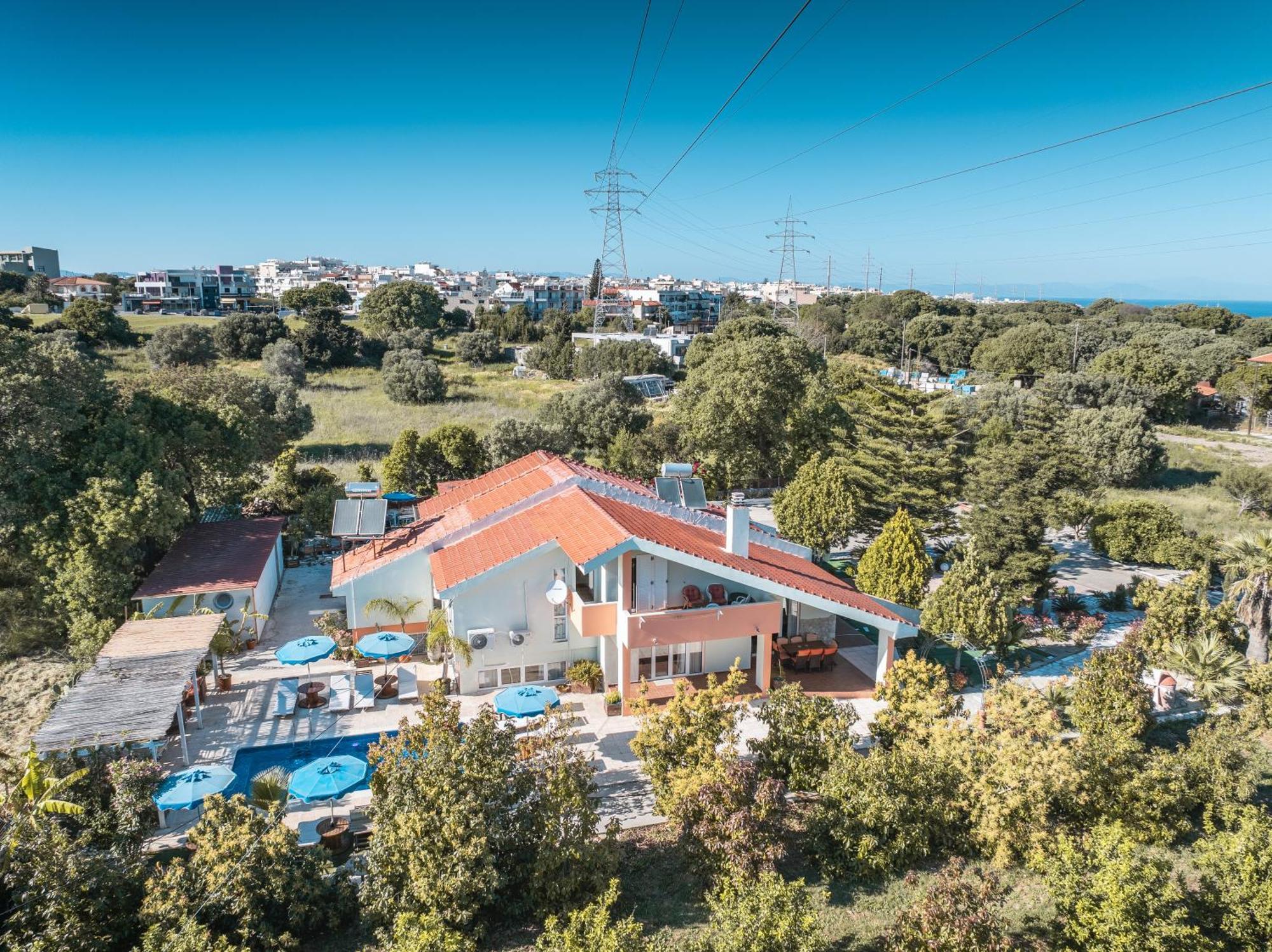 Artzy Villa Rhodes City Eksteriør billede
